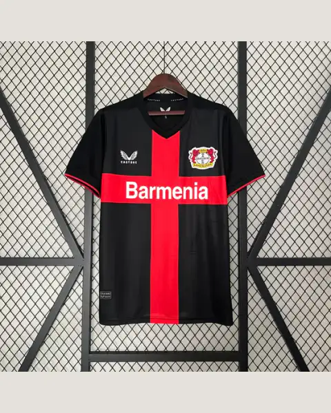 Camisa I Leverkusen 23-24 Castore — foto frontal